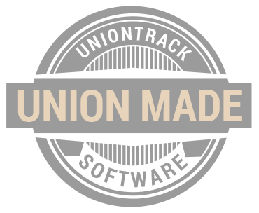 union made badge
